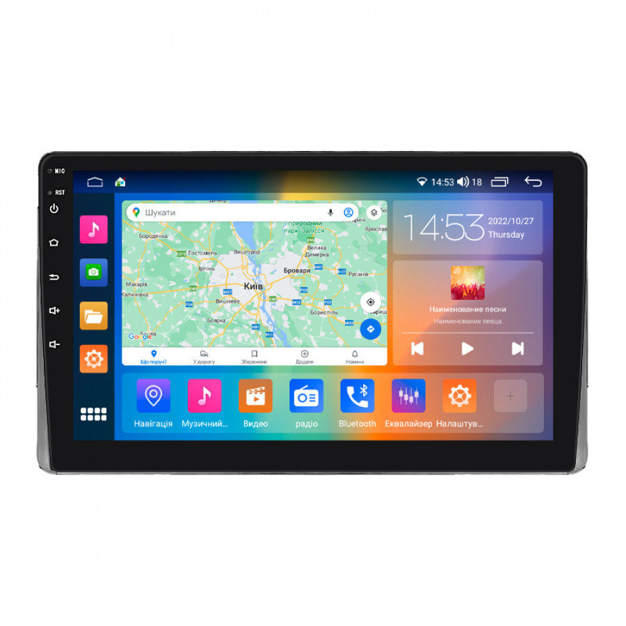 Штатная магнитола Lesko для Toyota Sequoia I Рестайлинг 2004-2007 экран 9" 2/32Gb CarPlay 4G Wi-Fi GPS Prime