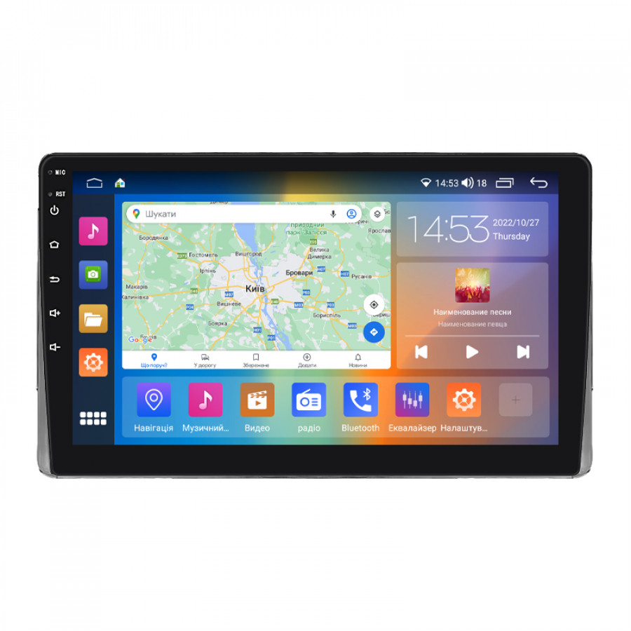 Штатная магнитола Lesko для Toyota Tundra I Рестайлинг 2002-2006 экран 9" 4/64Gb CarPlay 4G Wi-Fi GPS Prime