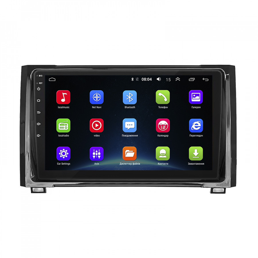 Штатная магнитола Lesko для Toyota Tundra II Рестайлинг 2013-2021 экран 9" 2/32Gb Wi-Fi GPS Base