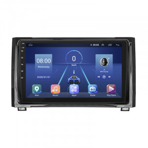 Штатная магнитола Lesko для Toyota Tundra II Рестайлинг 2013-2021 экран 9" 6/128Gb 4G Wi-Fi GPS Top