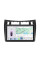 Штатная магнитола Lesko для Toyota Yaris II 2005-2009 экран 9" 4/64 QLED CarPlay 4G Wi-Fi GPS 360 Prime