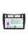 Штатная магнитола Lesko для Toyota Yaris II Рестайлинг 2009-2012 экран 9" 4/64 QLED CarPlay 4G Wi-Fi GPS 360 Prime