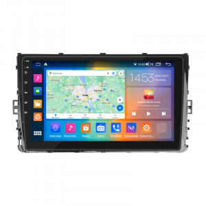 Штатная магнитола Lesko для Volkswagen Atlas I 2017-2020 экран 9" 4/64Gb CarPlay 4G Wi-Fi GPS Prime
