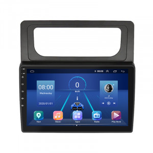 Штатная магнитола Lesko для Volkswagen Caddy III Рестайлинг 2010-2015 экран 10" 4/32Gb 4G Wi-Fi GPS Top