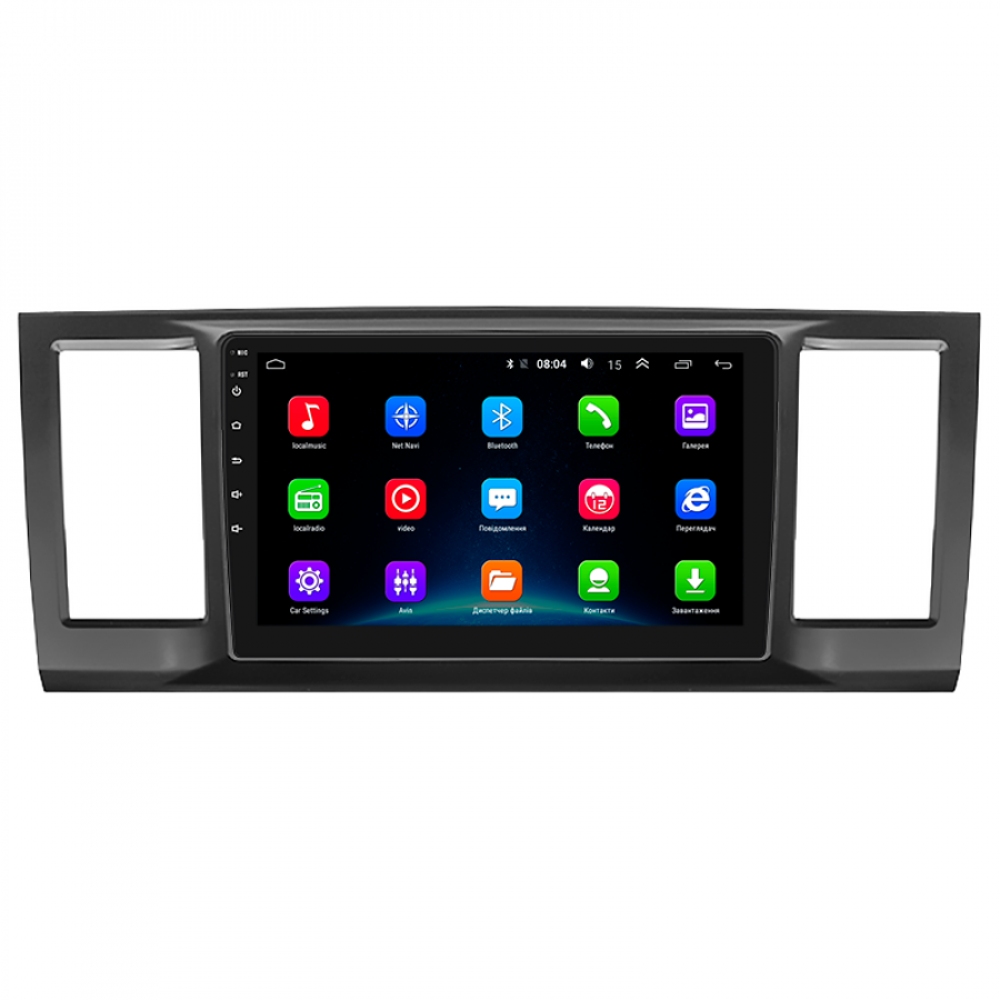 Штатная магнитола Lesko для Volkswagen Caravelle T6 2015-2020 экран 9" 2/32Gb Wi-Fi GPS Base