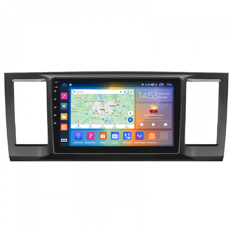Штатная магнитола Lesko для Volkswagen Caravelle T6 2015-2020 экран 9" 2/32Gb CarPlay 4G Wi-Fi GPS Prime