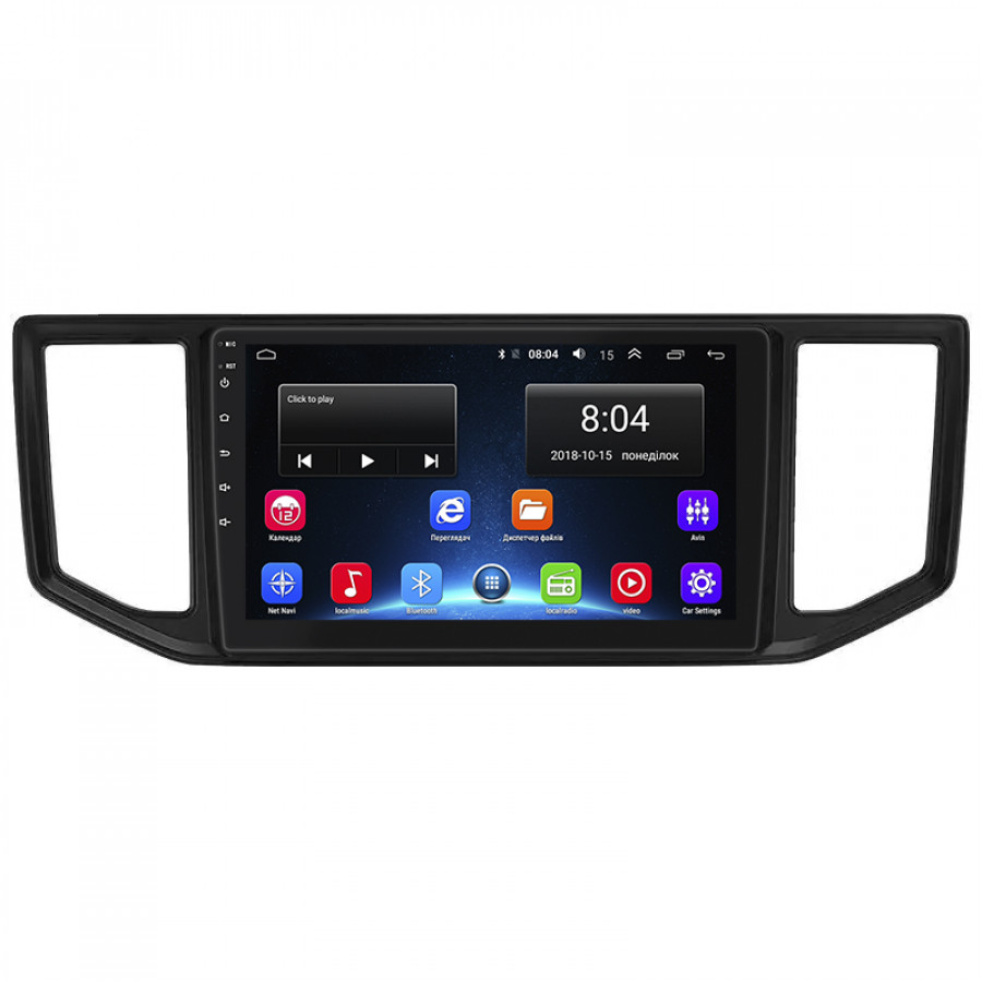 Штатная магнитола Lesko для Volkswagen Crafter II 2017-н.в. экран 10" 2/32Gb Wi-Fi GPS Base
