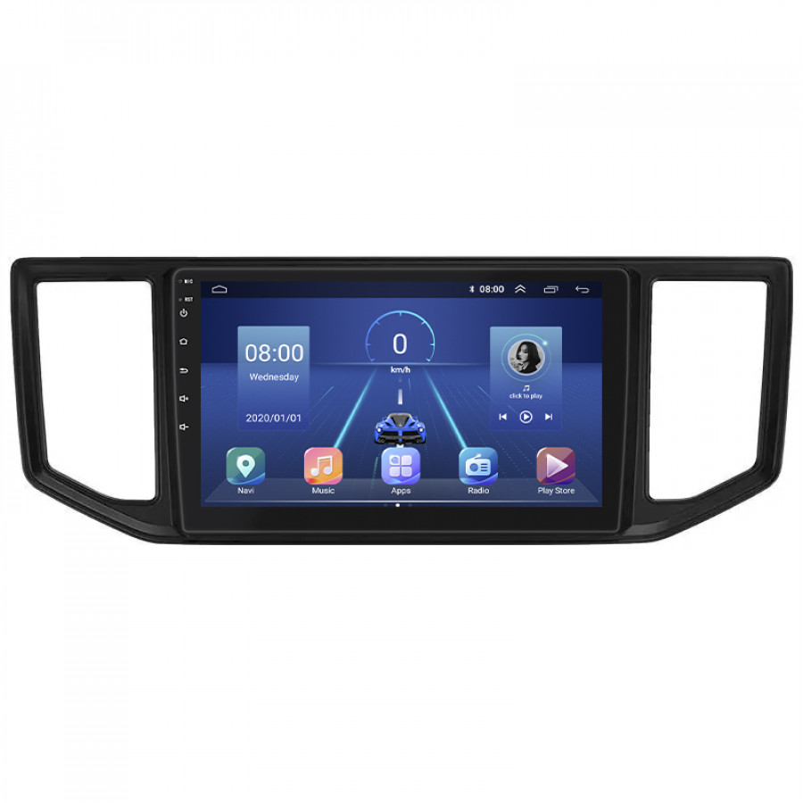 Штатная магнитола Lesko для Volkswagen Crafter II 2017-н.в. экран 10" 4/32Gb 4G Wi-Fi GPS Top