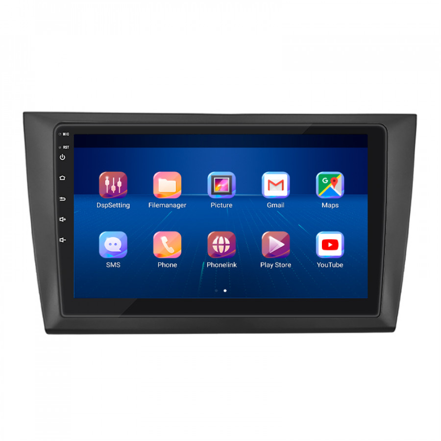 Штатная магнитола Lesko для Volkswagen Golf VI 2008-2012 экран 9" 2/32Gb 4G Wi-Fi GPS Top
