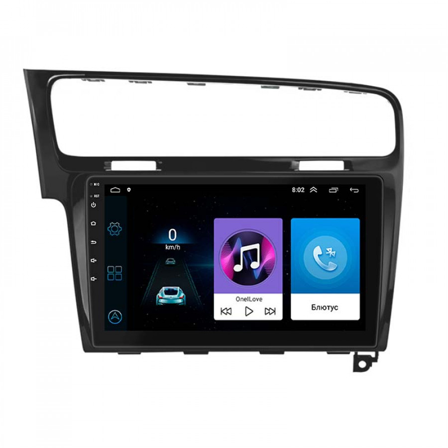 Штатная магнитола Lesko для Volkswagen Golf VII Рестайлинг 2017-н.в. экран 10" 1/16Gb Wi-Fi GPS Base