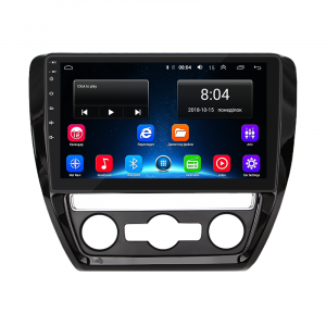 Штатная магнитола Lesko для Volkswagen Jetta VI Рестайлинг 2014-2018 экран 10" 2/32Gb Wi-Fi GPS Base