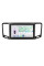 Штатная магнитола Lesko для Volkswagen Sharan II 2010-2015 экран 9" 4/64 QLED CarPlay 4G Wi-Fi GPS 360 Prime