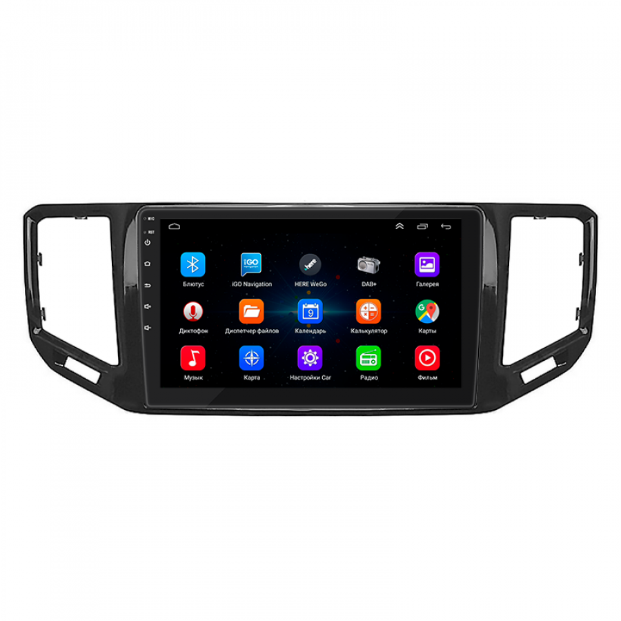 Штатная магнитола Lesko для Volkswagen Teramont I 2017-2020 экран 10" 1/16Gb Wi-Fi GPS Base
