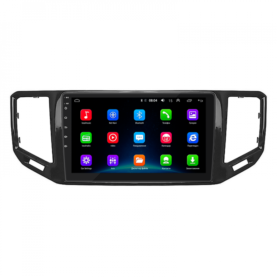 Штатная магнитола Lesko для Volkswagen Teramont I 2017-2020 экран 10" 2/32Gb Wi-Fi GPS Base