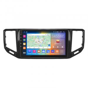 Штатная магнитола Lesko для Volkswagen Teramont I 2017-2020 экран 10" 2/32Gb CarPlay 4G Wi-Fi GPS Prime