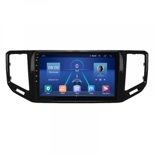 Штатная магнитола Lesko для Volkswagen Teramont I Рестайлинг 2021-н.в. экран 10" 4/64Gb 4G Wi-Fi GPS Top