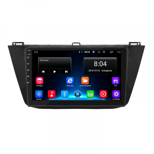 Штатная магнитола Lesko для Volkswagen Tiguan II Рестайлинг 2020-н.в. экран 10" 2/32Gb Wi-Fi GPS Base