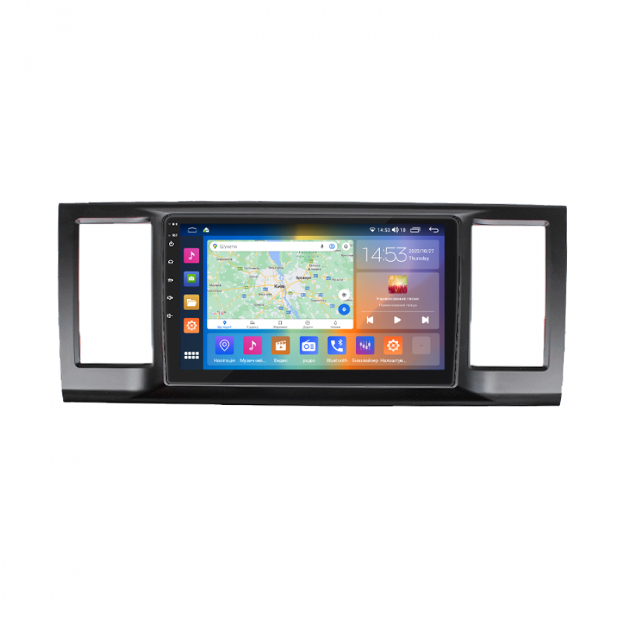 Штатная магнитола Lesko для Volkswagen Transporter T6 2015-2019 экран 9" 2/32Gb CarPlay 4G Wi-Fi GPS Prime
