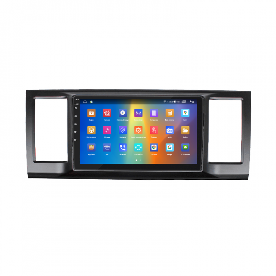Штатная магнитола Lesko для Volkswagen Transporter T6 2015-2019 экран 9" 4/64Gb CarPlay 4G Wi-Fi GPS Prime