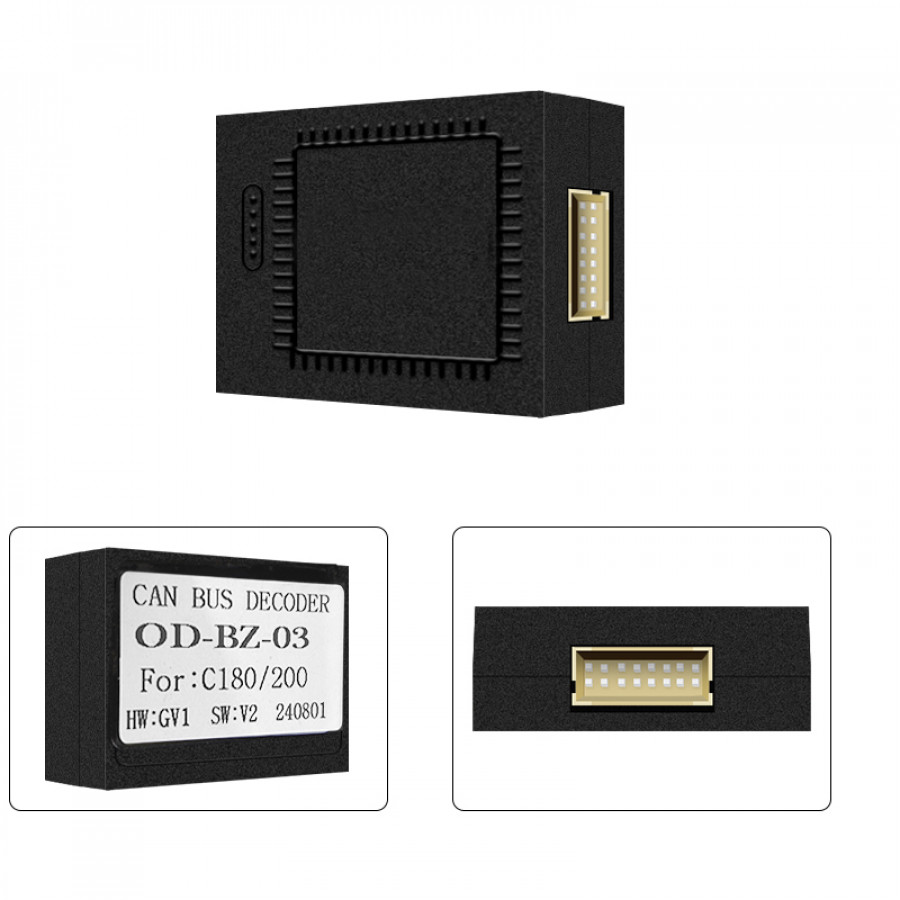 Адаптер штатного усилителя FEELDO Mercedes Benz C-Class C180/C200 2010-2014 + CAN-BUS Box (6563)