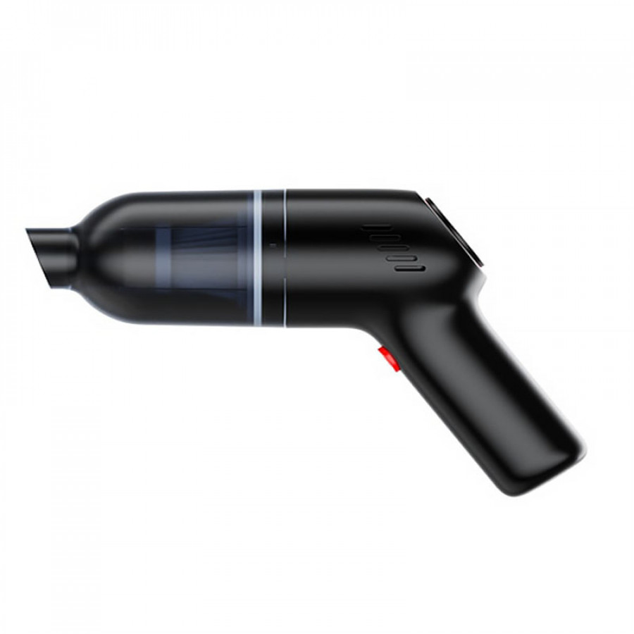 Автомобильный пылесос HELLOLEIBOO LB-067-C 2000 mAh Black