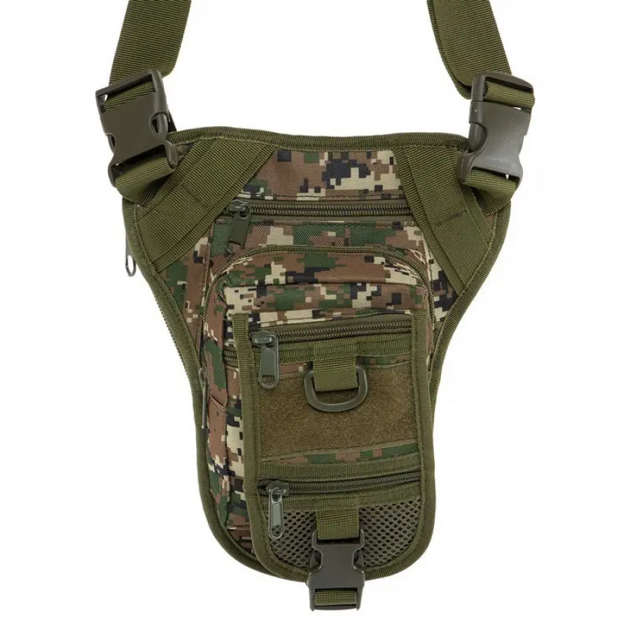 Сумка тактическая на пояс AOKALI Outdoor A176 Green Acu