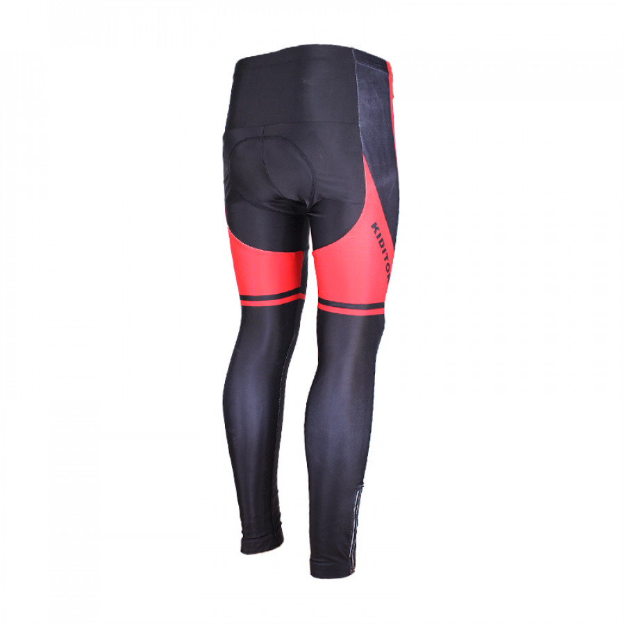 Вело костюм для мужчин KIDITO KM-CT-09202 кофта с длинным рукавом штаны Red XS