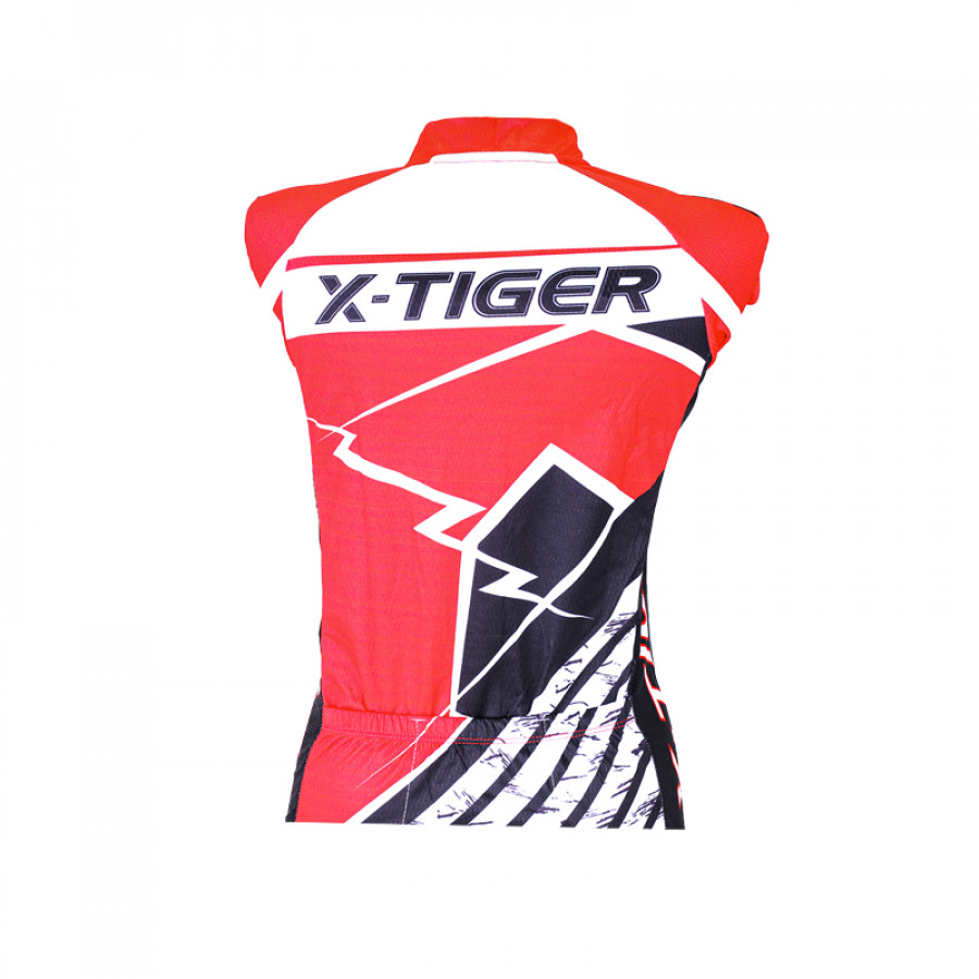 Вело костюм женский X-Тiger XW-CT-154 кофта с длинным рукавом штаны Red L