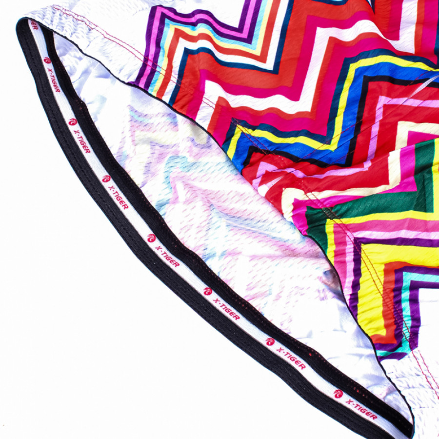 Вело костюм женский X-Тiger XW-CT-155 кофта с длинным рукавом штаны Multicolor Zigzag 2XL