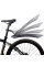 Крыло велосипедное West Biking 0714020 переднее и заднее Black