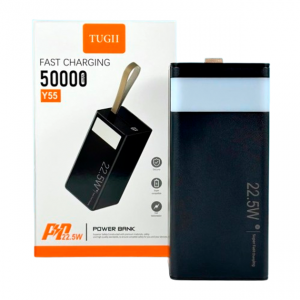 Банк заряду WUW TUGII Y55 50000мАг PD 22.5W black