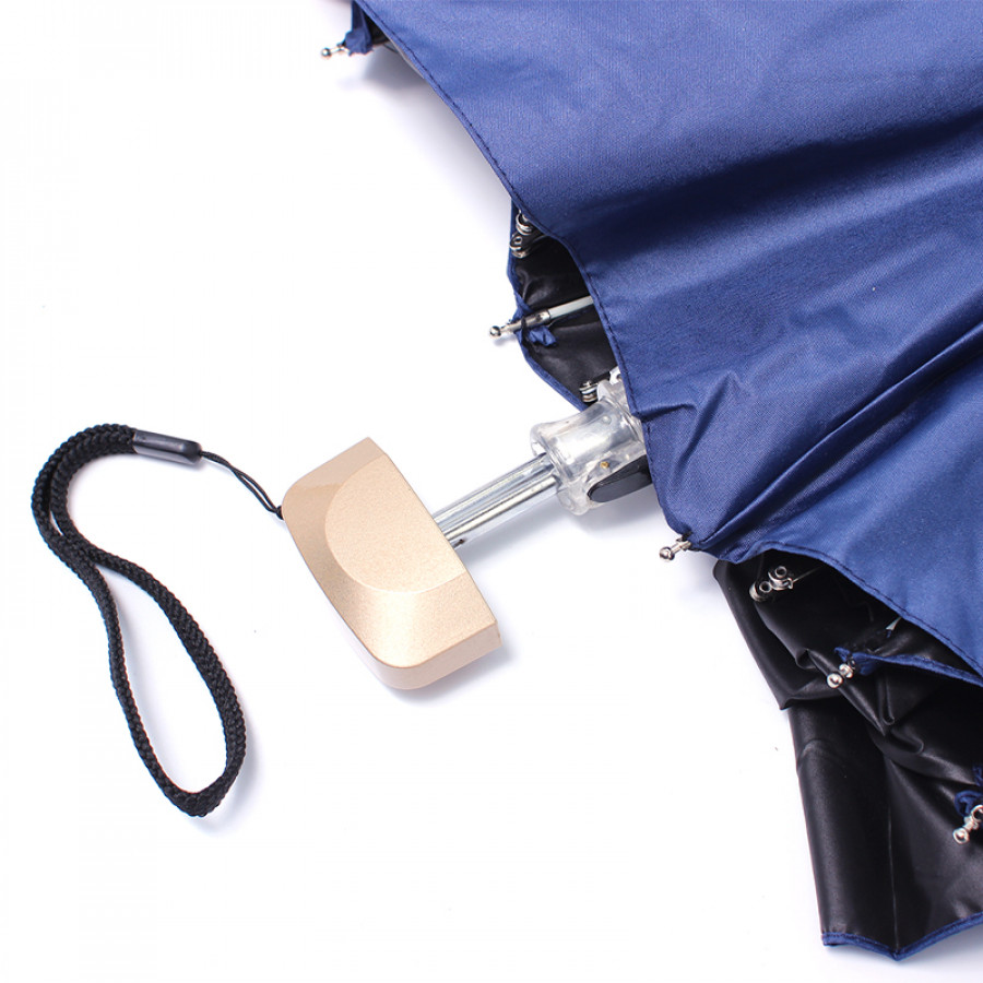 Мини-зонт QY7010 карманный Dark Blue