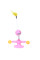 Игрушка для котов Hoopet 05406 Funny Man Pink