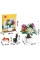 3D конструктор набор строительных блоков JIE-STAR 9036 Chrysanthemum potted plants 900 деталей пластиковый