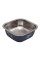 Миска для собак котов Taotaopets 1910002 металлическая Blue 160 мм