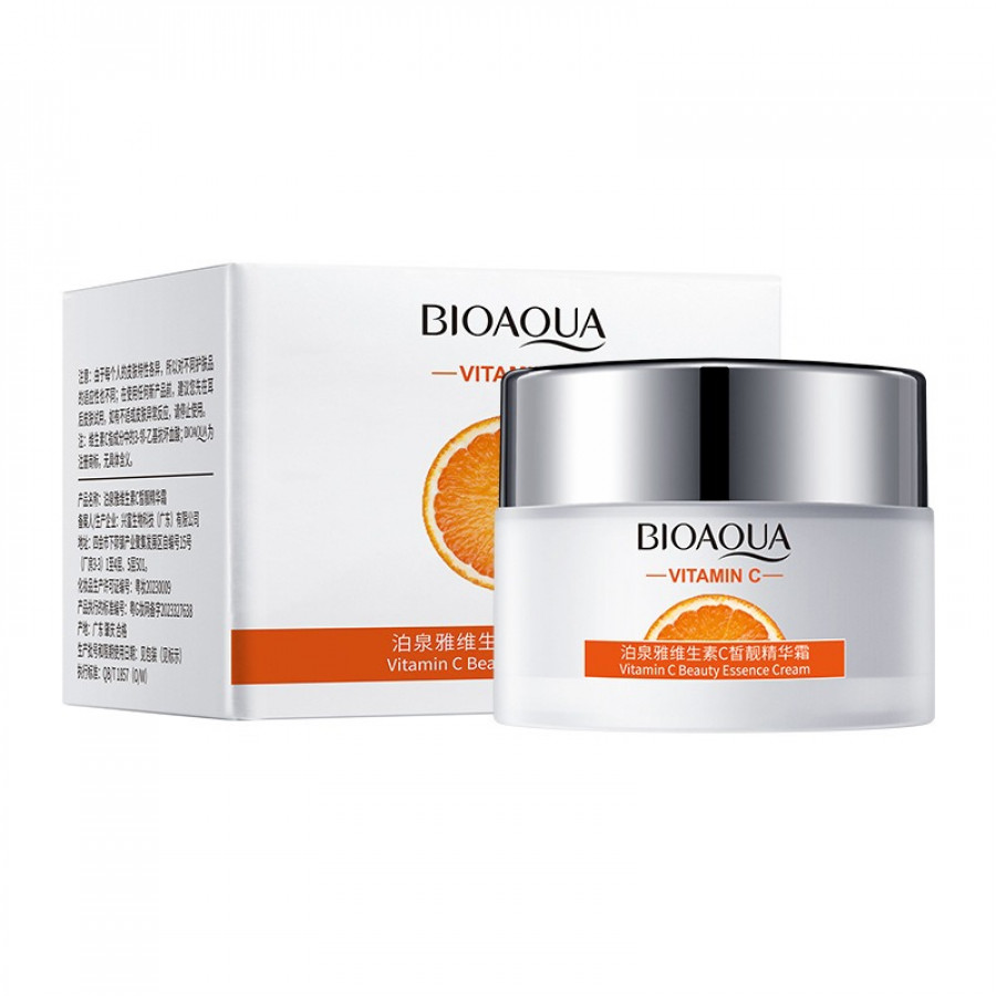 Крем увлажняющий Bioaqua Vitamin C Moisturizing Essence Cream с витамином С 50 мл