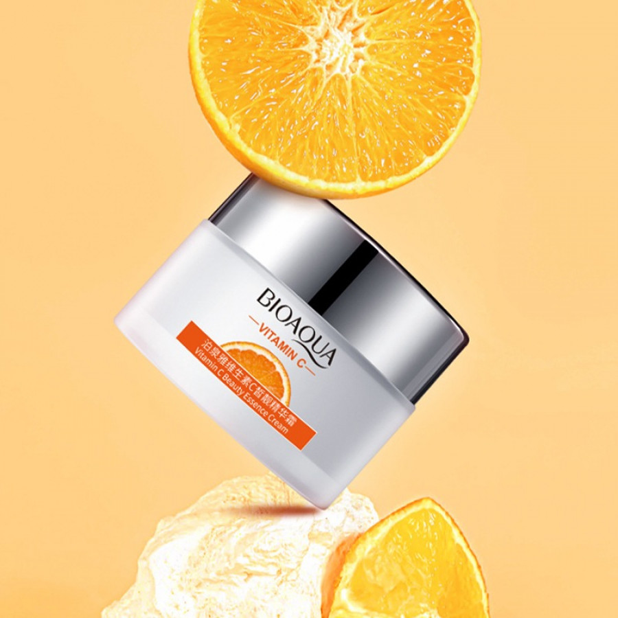 Крем увлажняющий Bioaqua Vitamin C Moisturizing Essence Cream с витамином С 50 мл