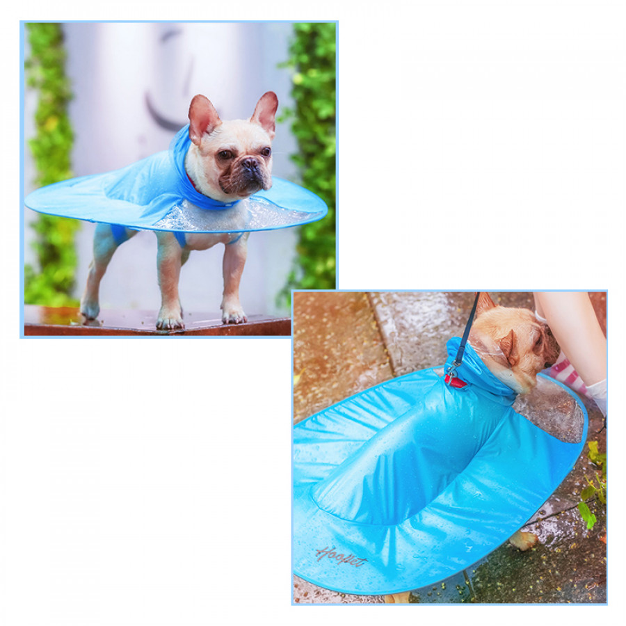 Дождевик для собак Hoopet HY-1555 Blue XXL