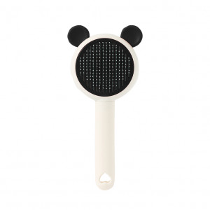 Расческа для шерсти животных DT-1152  Black + White