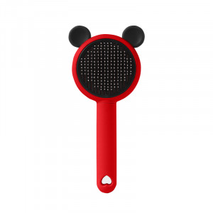 Расческа для шерсти животных DT-1152  Red + Black