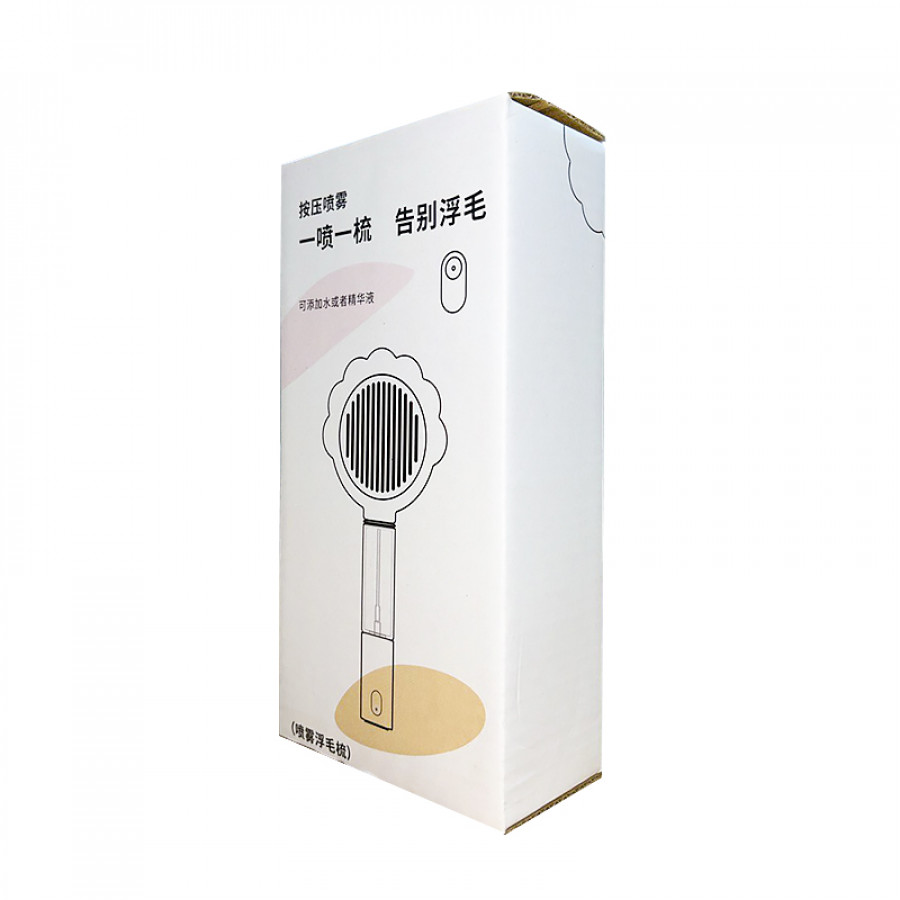 Расческа- спрей для шерсти животных DT-1181 White