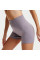 Шорты женские 1802# бесшовные для фитнеса пуш ап push up Лиловый L