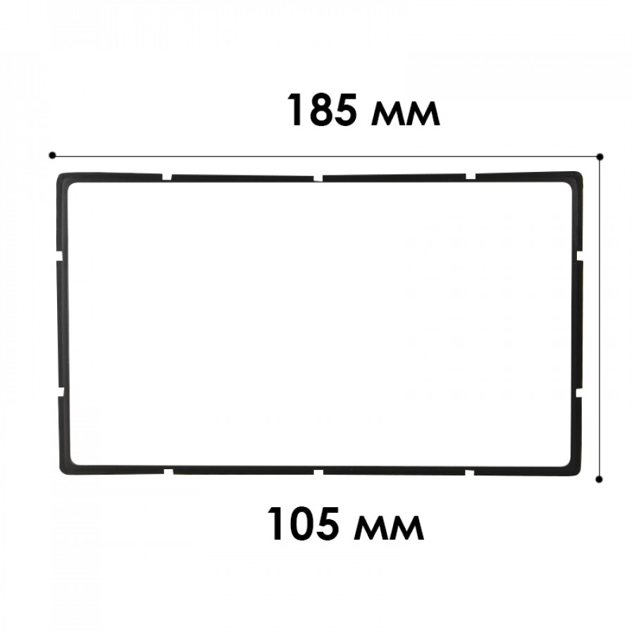 Переходная рамка 2 DIN HEVXM Ford B-Max 2012-2017
