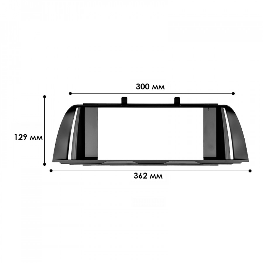 Переходная рамка BMW 5 Series F10 F11 2010-2017 (7577) 9"