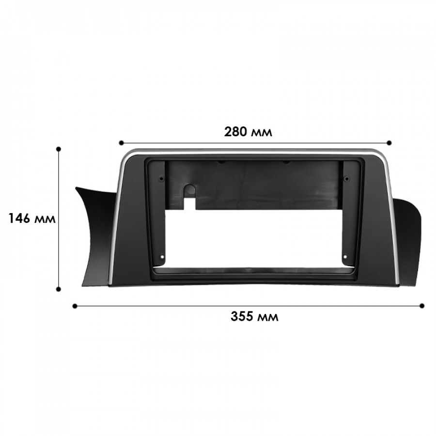 Переходная рамка BMW X3 F25 2010-2017 X4 F26 2014-2018 (7578) 9"