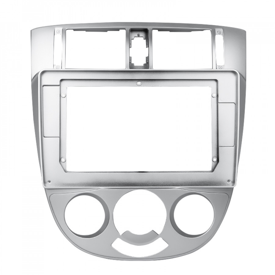 Переходная рамка Buick Excelle 2004-2006 Chevrolet Lacetti 2004-2013 Nubira 2004-2008 MC (6584) 10.1" Silver