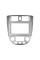 Переходная рамка Buick Excelle 2004-2006 Chevrolet Lacetti 2004-2013 Nubira 2004-2008 АС (6584) 10.1" Silver