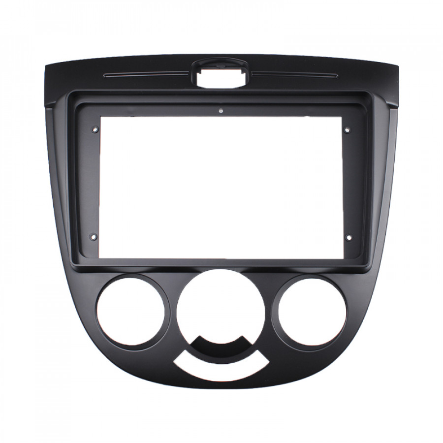 Переходная рамка Buick Excelle HRV 2004-2008 Chevrolet Lacetti 2004-2013 Nubira 2004-2008 Manual AC (6694) 9" Black