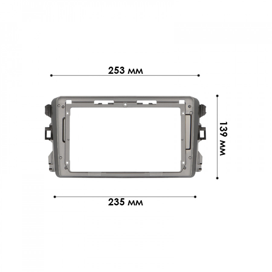 Переходная рамка BYD G3 2009-2014 (7253) 9"