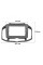 Переходная рамка Chevrolet Captiva 2011-2015 (6804) 10.1" Gray